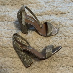 Steve madden rhinestone heels